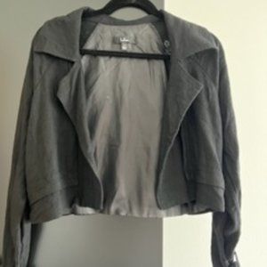 Lulu's Positively Chic Black Cropped Blazer